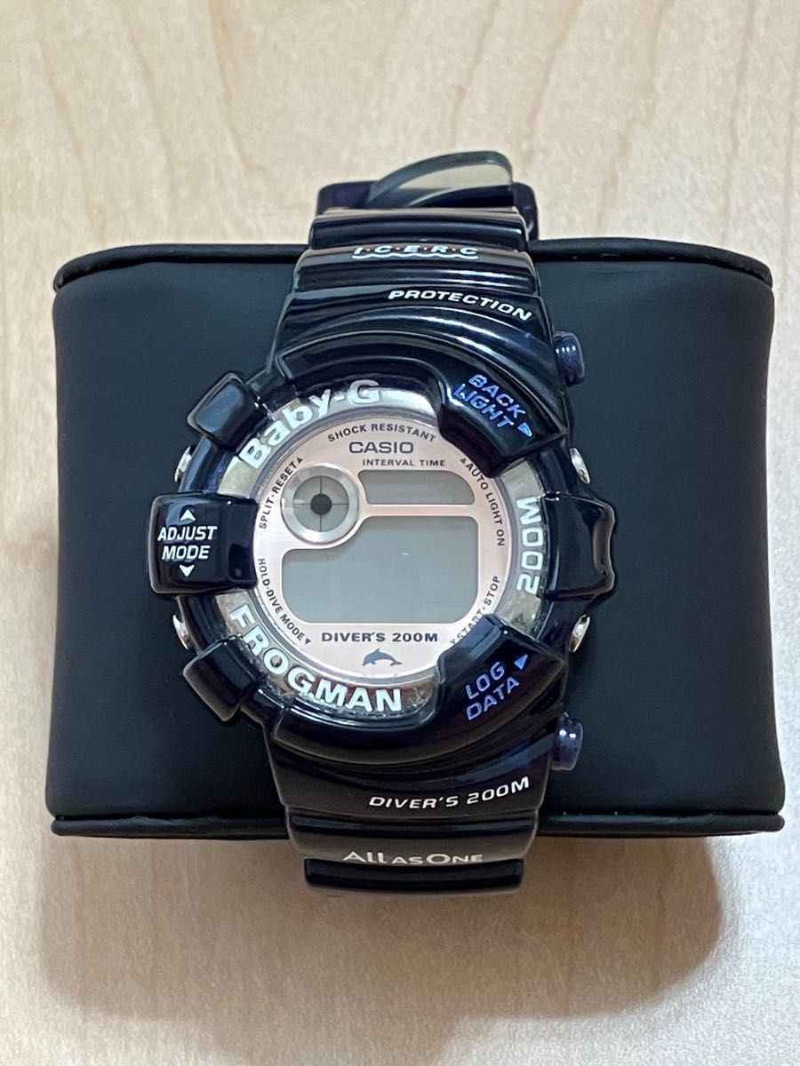 希少！生産終了モデル！　CASIO G-SHOCK FROGMAN フロッグマン タフソーラー イルクジ　御蔵島モデル