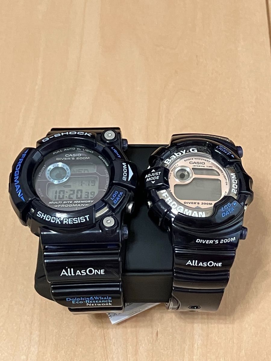 希少！生産終了モデル！　CASIO G-SHOCK FROGMAN フロッグマン タフソーラー イルクジ　御蔵島モデル