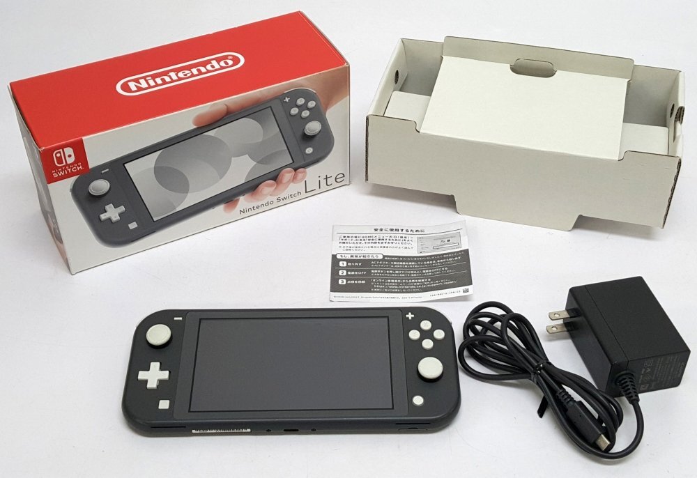 《現状品》Nintendo Switch Lite ニンテンドースイッチライト グレー《ゲーム・60サイズ・福山店》K078_画像2