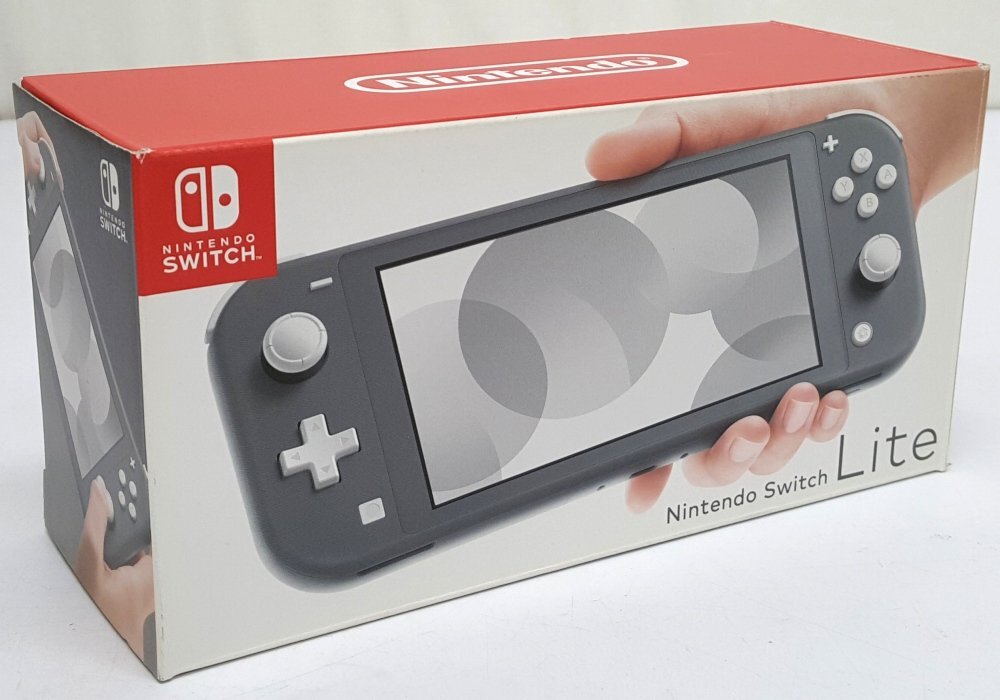 《現状品》Nintendo Switch Lite ニンテンドースイッチライト グレー《ゲーム・60サイズ・福山店》K078_画像1