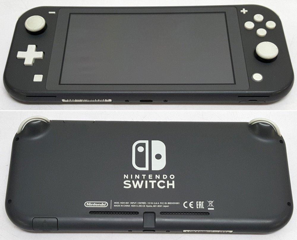 《現状品》Nintendo Switch Lite ニンテンドースイッチライト グレー《ゲーム・60サイズ・福山店》K078_画像3