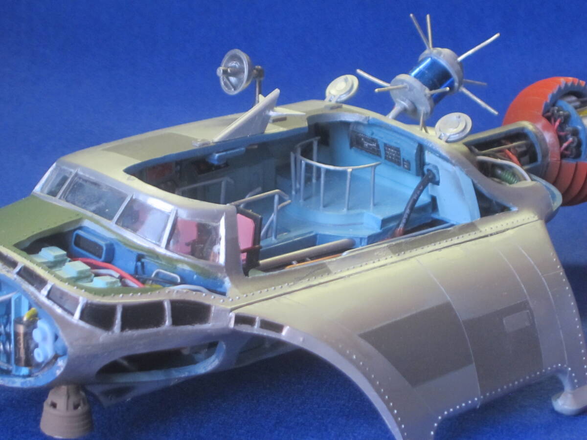 「ミドリ商会」　原子力宇宙艇　アストロボート内部構造再現モデル（松竹映画「宇宙大怪獣ギララ」より）_画像1