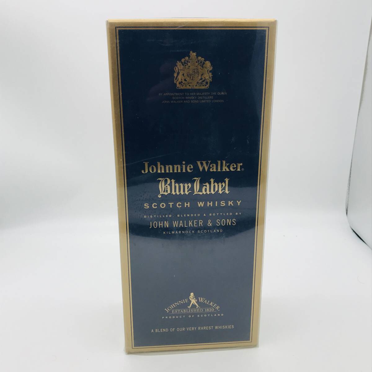 【未開栓】Johnnie Waiker ジョニーウォーカー ブルーラベル 750ml アルコール度数43％ スコッチウイスキー 箱つきの画像1