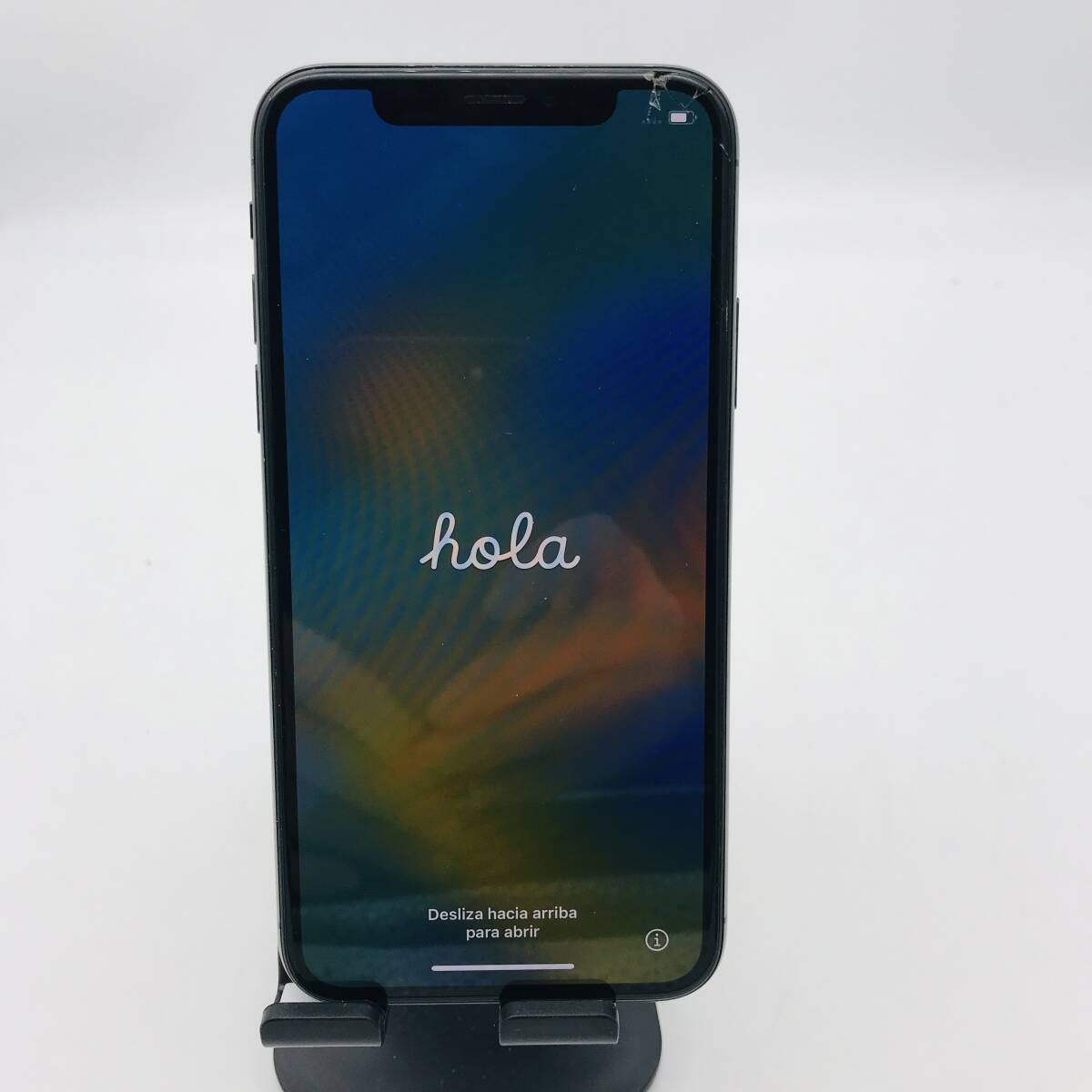 APPLE iPhoneX 256GB ブラック ドコモ 中古 利用制限〇 ジャンク 画面割れ 初期化済み SIMフリー_画像10