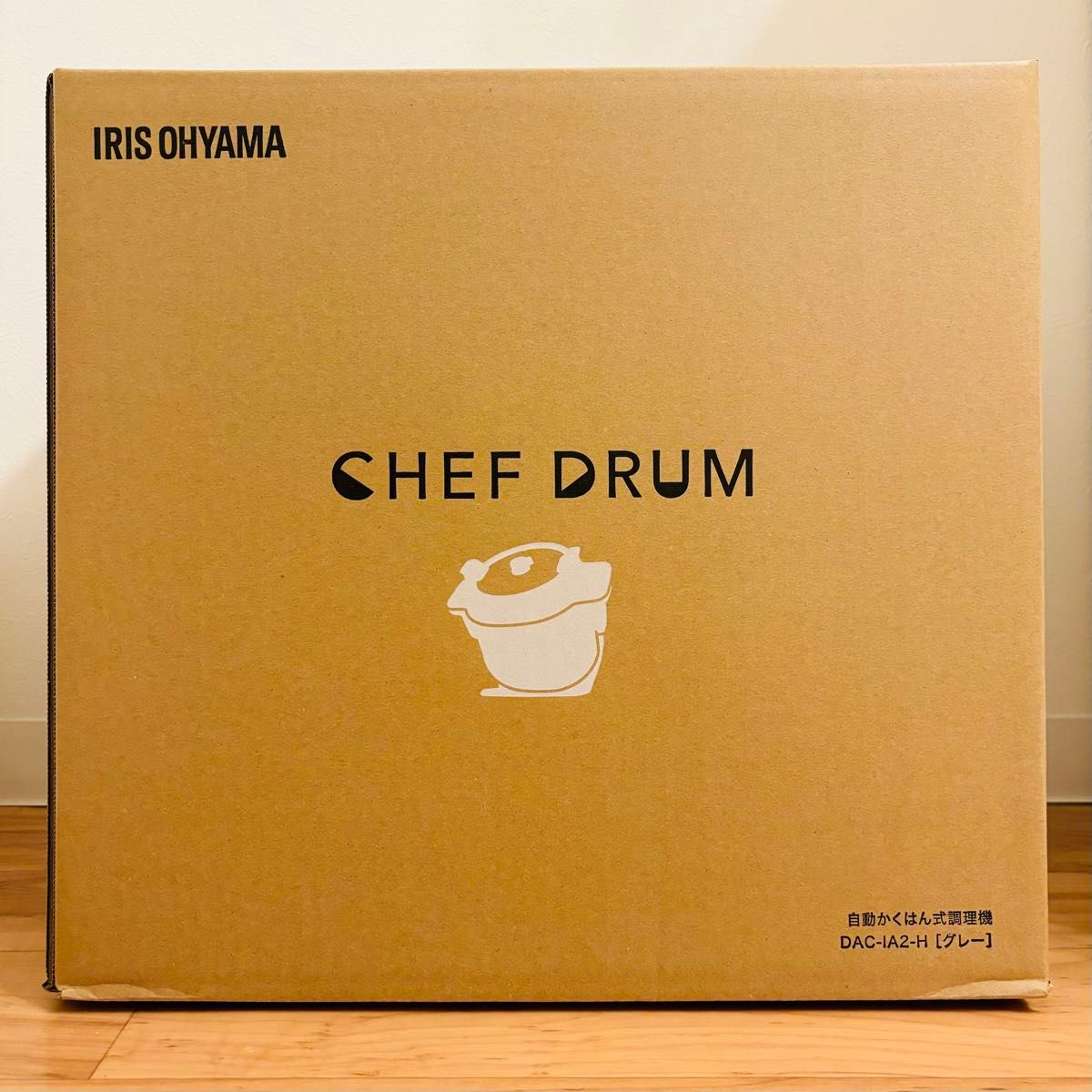 新品未使用 アイリスオーヤマ CHEF DRUM シェフドラム 自動調理器