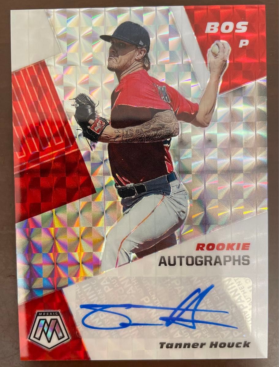 Tanner Houck redsox rookie auto PANINI