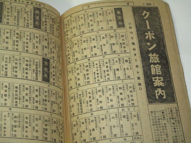 戦前 昭和15年12月号 時刻表 鉄道省編纂 時間表 / 台湾 朝鮮 満州 中華民国 沖縄 航空路 ほか/ 当時昭和レトロ広告_画像7