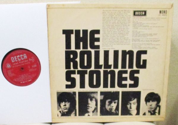 ## The Rolling Stones 1st UK MONO '64 ORIGINAL LP ## Decca LK 4605_画像2