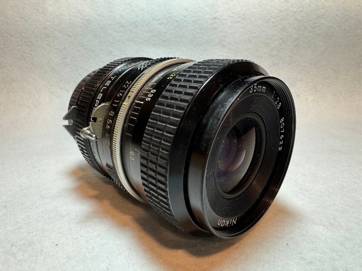 【NIKKOR 35mm 1:2.8 カメラレンズ 中古】の画像1