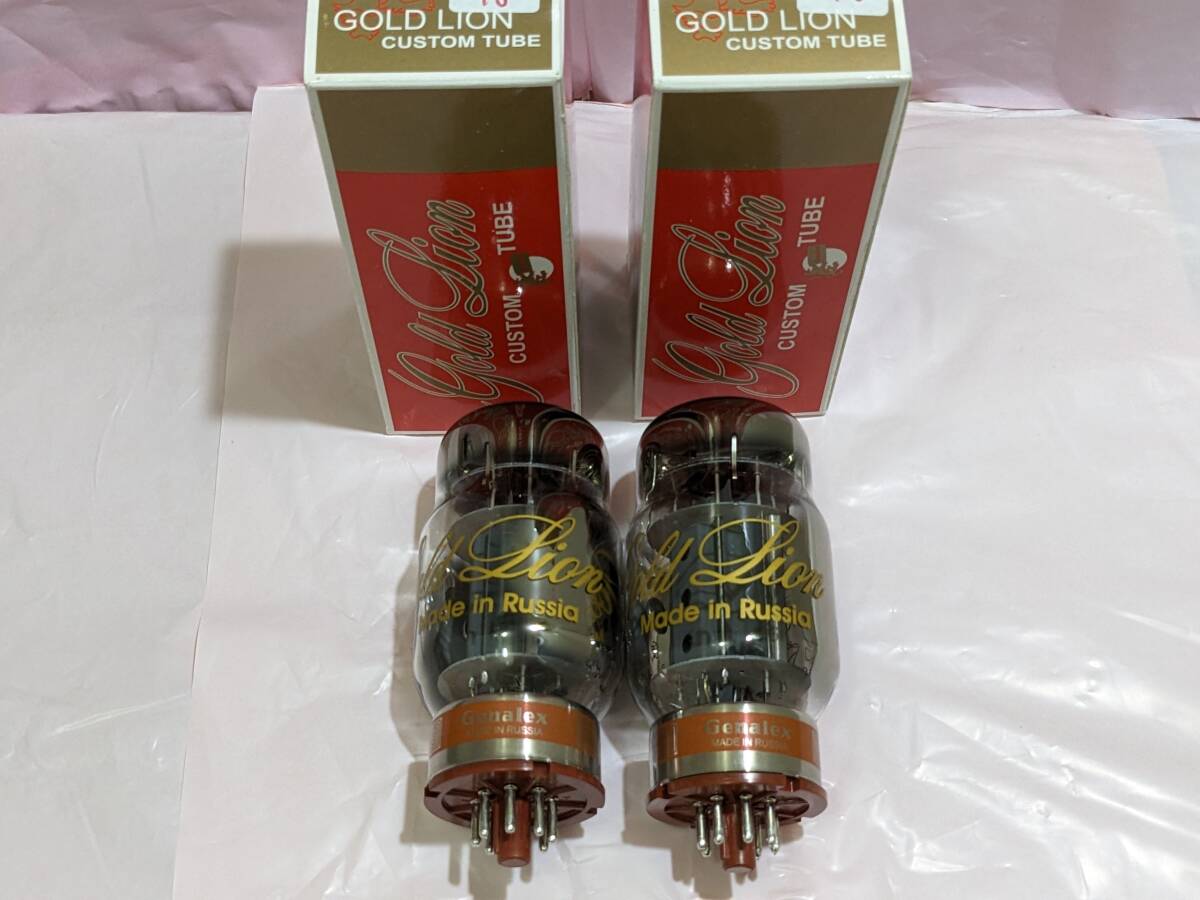 Genalex GOLD LION 真空管 KT88 /MP マッチド2本組　動作品_画像1