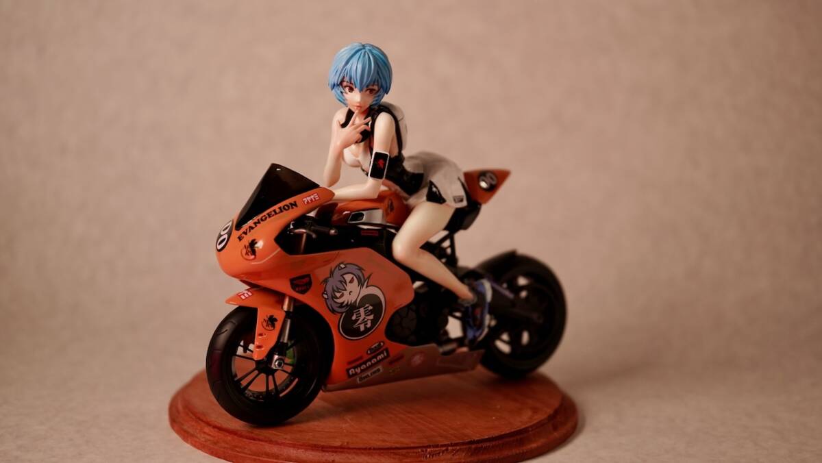 Vispo Ayanami Rei RacingVer 1/8 scale? has painted final product orange Evangelion 