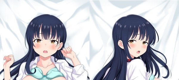 Z-M Pillows 僕の心のヤバイやつ 山田杏奈抱き枕カバー 飛梅さゆ Z-M Pillows 僕の心のヤバイやつ 山田杏奈抱き枕カバー 飛梅さゆ