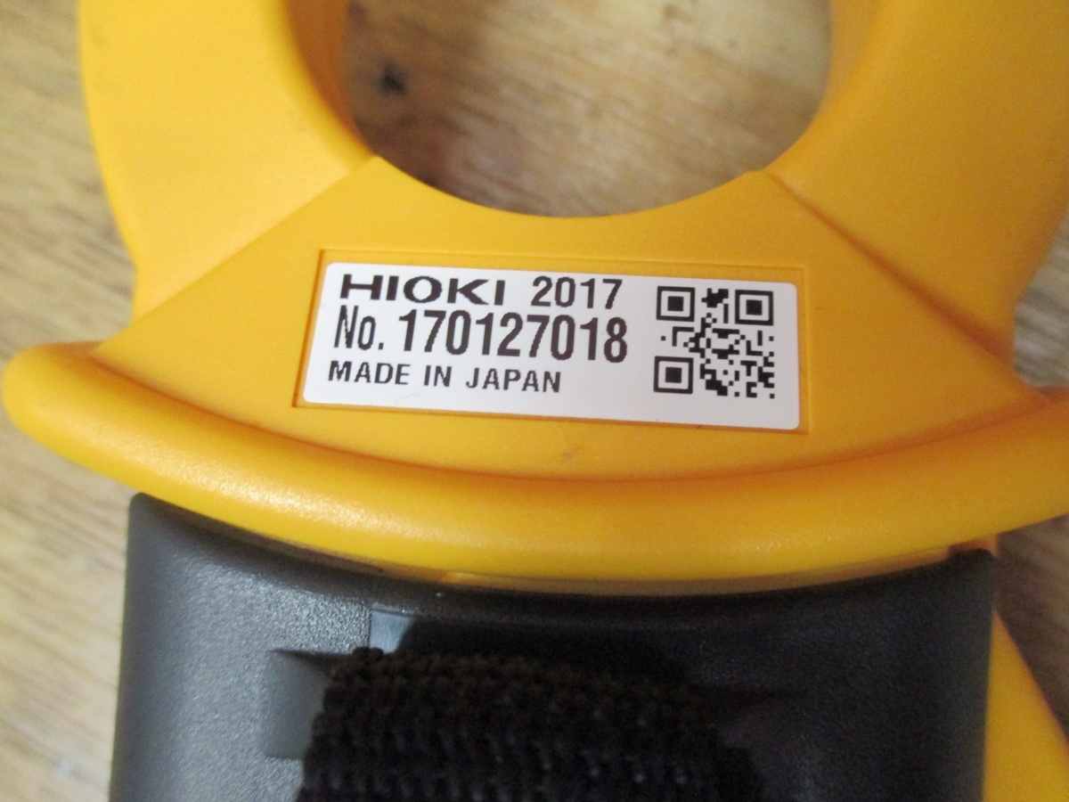 HIOKI 3283 クランプテスター 中古品 専用袋/説明書付 現状品 【ハンズクラフト宜野湾店】_画像6