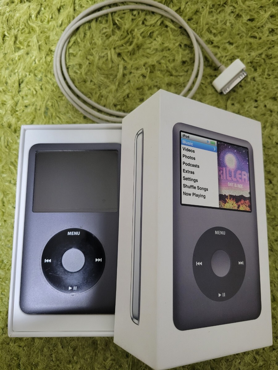 iPod classic ブラック 160GB MC297J/A_画像1
