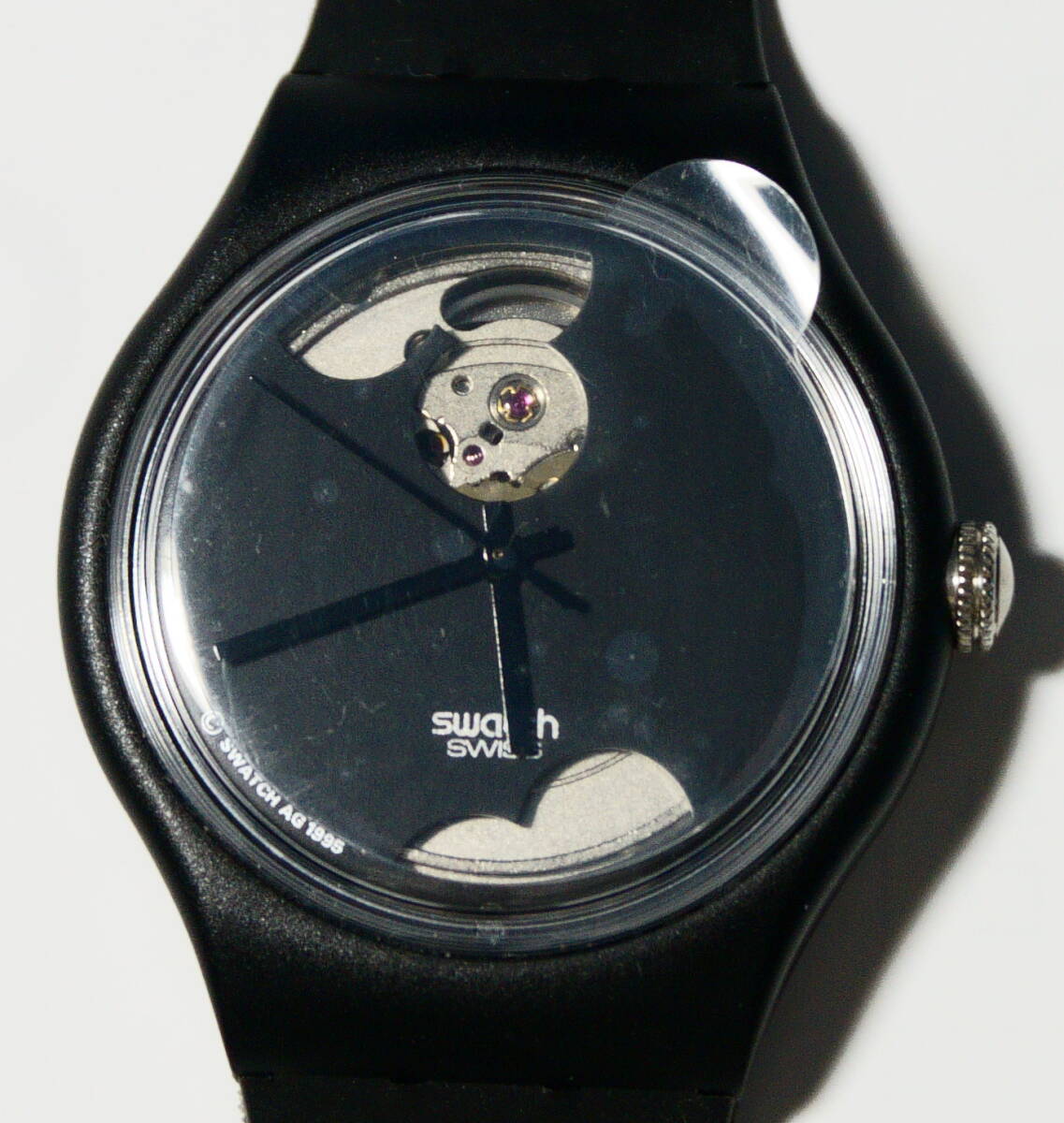  Swatch Swatch Punching SAB104 самозаводящиеся часы automatic Швейцария производства не использовался 