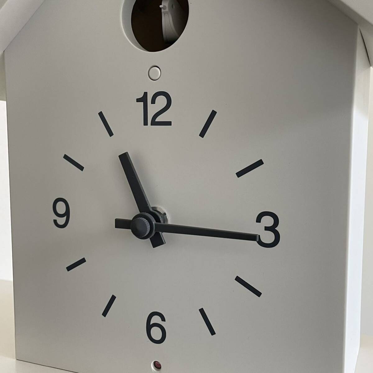 美品 完動品 無印良品 リズム時計 鳩時計 掛け時計 置き時計の画像4