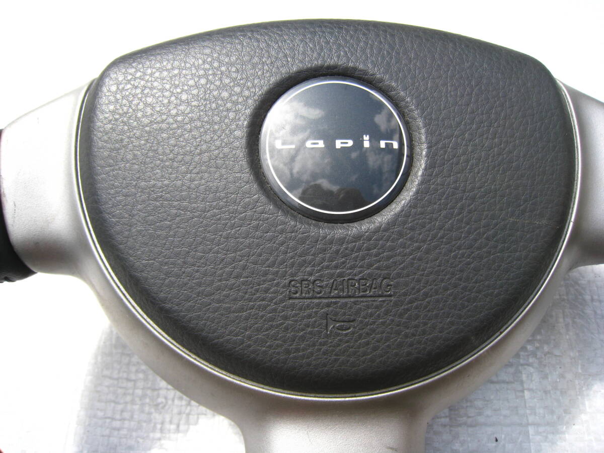 * Lapin HE21S wood combination steering wheel steering wheel USED