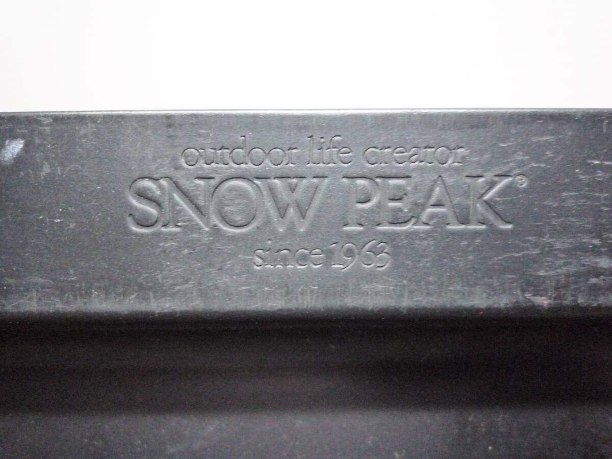 N7697a 1 иен распродажа SNOW PEAK/ Snow Peak решётка plate GR-4 сковорода No.1 CS-61 старый Logo 