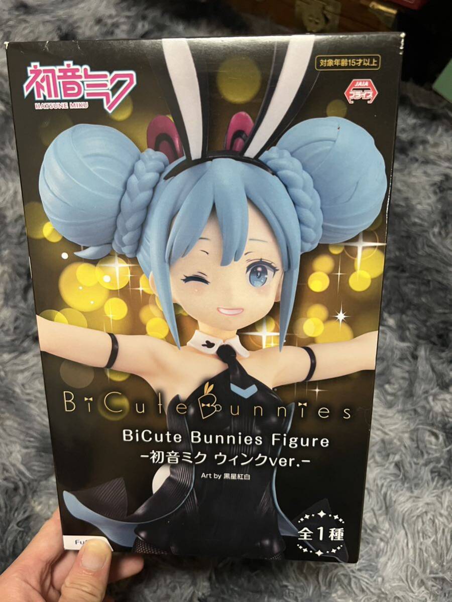 【1円スタート！新品！未開封！】初音ミク ウィンクフィギュア ボカロ ボーカロイド フィギュア②-宅_画像1