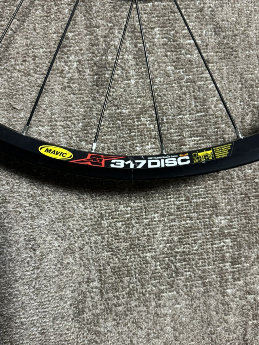 MAVIC リア　ホイール 317discハブ☆オールドMTBチャンバワンバ_画像5