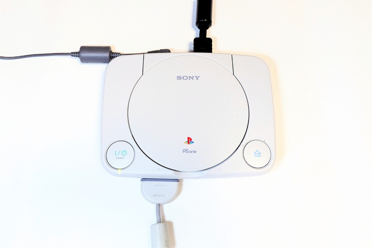 動作品・清掃済み★SONYプレイステーション PSone 本体のみ「SCPH-100」 PlayStation／PS oneの画像1