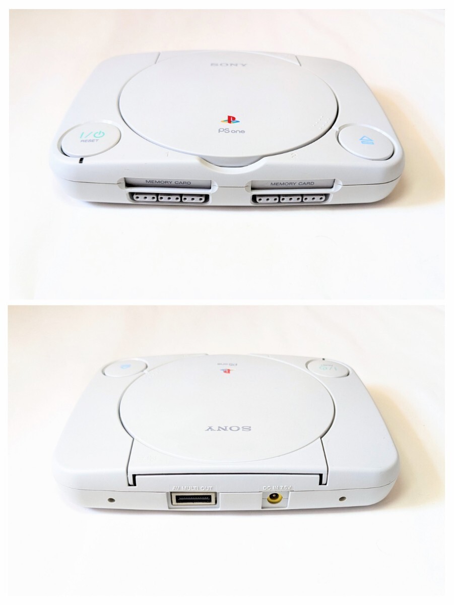 動作品・清掃済み★SONYプレイステーション PSone 本体のみ「SCPH-100」PlayStation／PS one_画像4