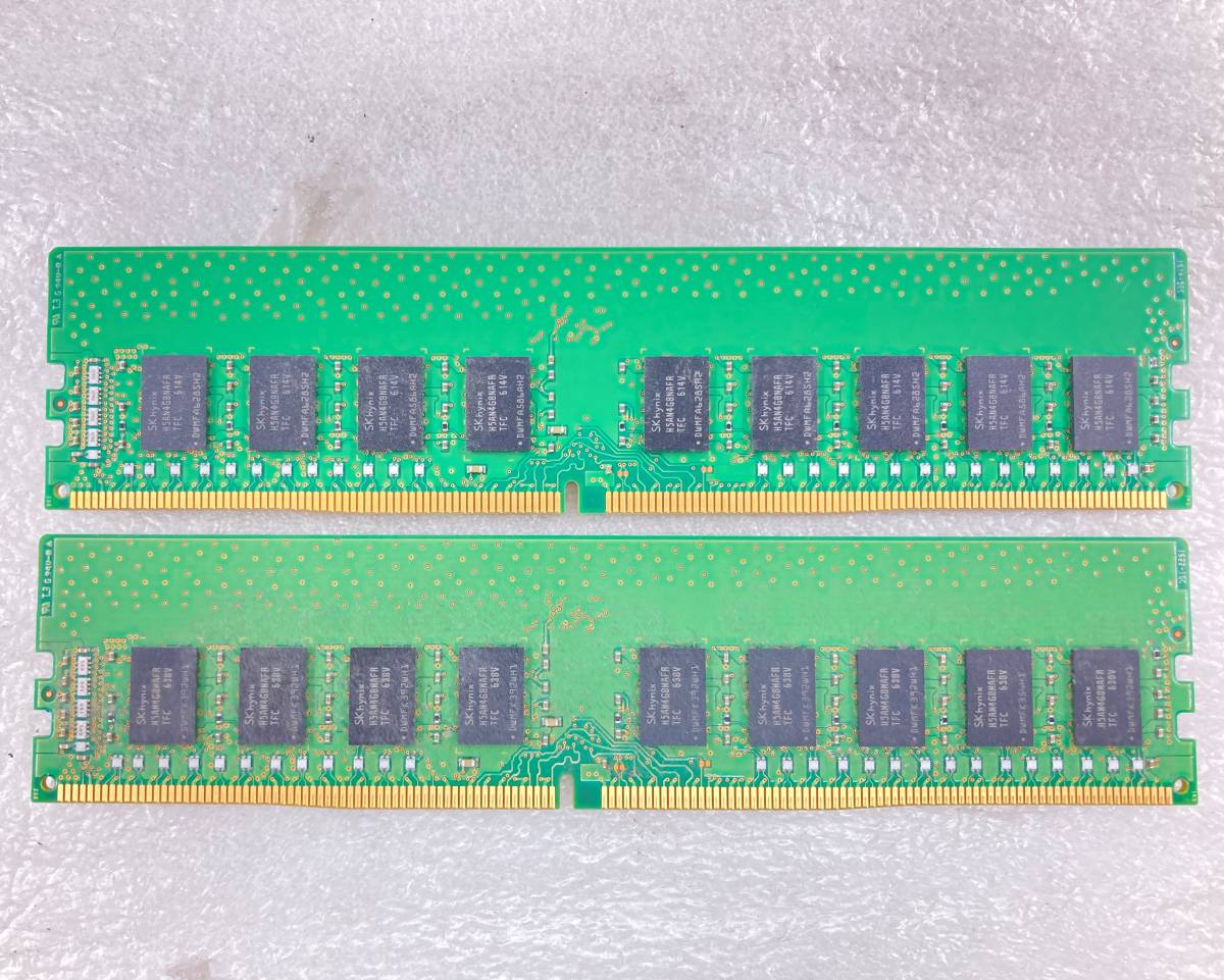  several arrival *SKhynix 2R×8 PC4-2133P N8102-657 8GB × 2 sheets total 16GB server workstation memory for * operation goods 
