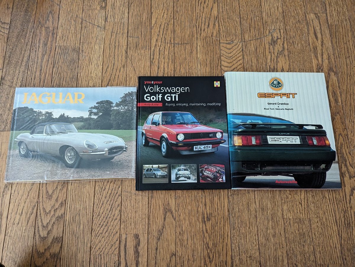 **M-415/ машина относящийся иностранная книга 12 шт. комплект LOTUSELAN/JENSEN INTERCEPTOR/TOYOTA CELICA/JAGUAR/Golf GTI/BEETLE/Spider др. /1 иен ~