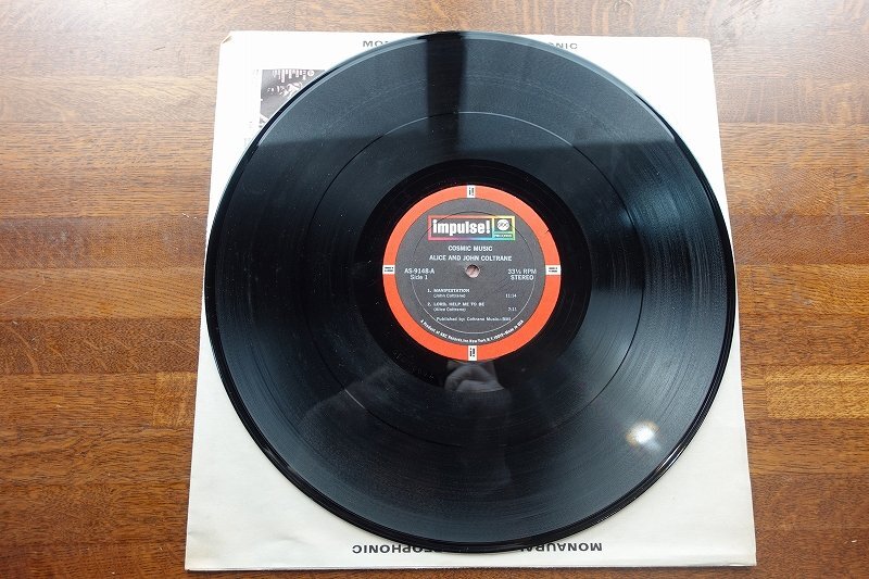 ※●KO137/Jazz LP/【US盤】John Coltrane(ジョン・コルトレーン)「Cosmic Music」LP（12インチ）/Impulse!(AS-9148)/ジャズ/_画像5