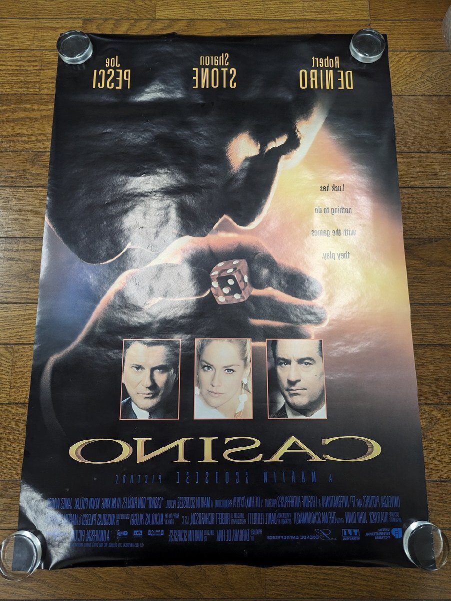 0M310/US version 1sh movie poster /[CASINO]( Casino ) direction Martin *sko starter ORG/1996 1st release/1 jpy ~