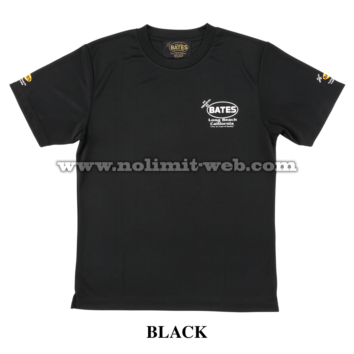 ベイツ BAT-S55M (ブラック　XLサイズ) メンズ Tシャツ BATES 吸湿速乾 Cool-Tex 　_画像1