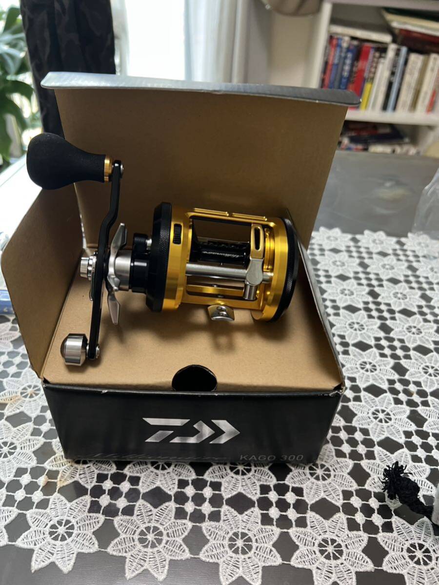 14350円 未使用 ダイワ ミリオネア KAGO300 6.3 ダイワ ベイト 14350円 未使用 ダイワ ミリオネア KAGO300 6.3 ダイワ ベイト