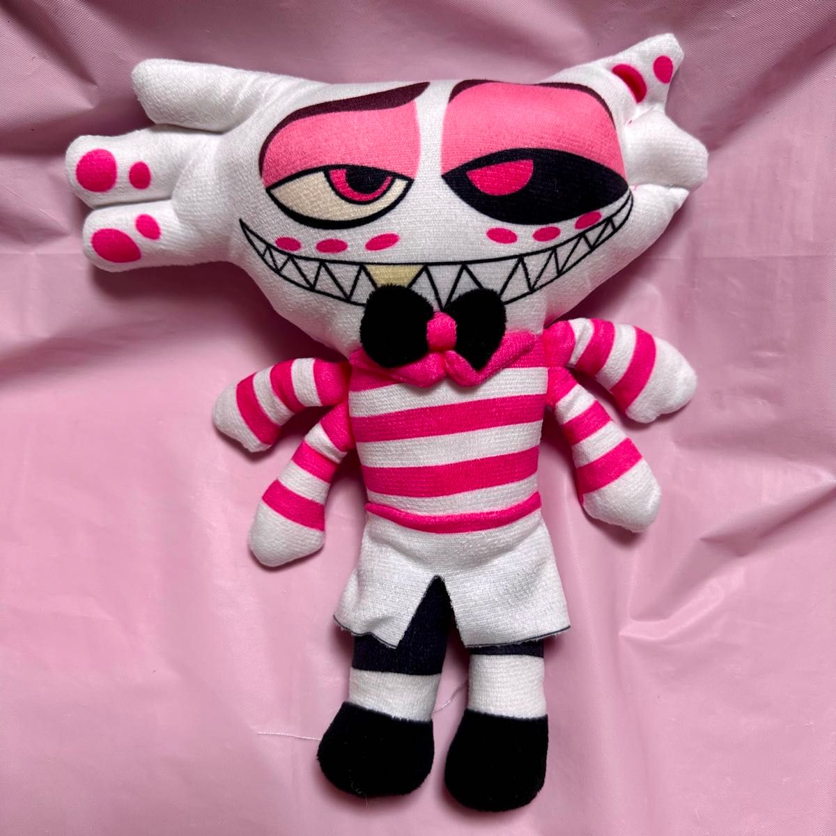 新品 ぬいぐるみ 2個 ハズビンホテル エンジェルダスト ハスク 新品 ぬいぐるみ 2個 ハズビンホテル エンジェルダスト ハスク