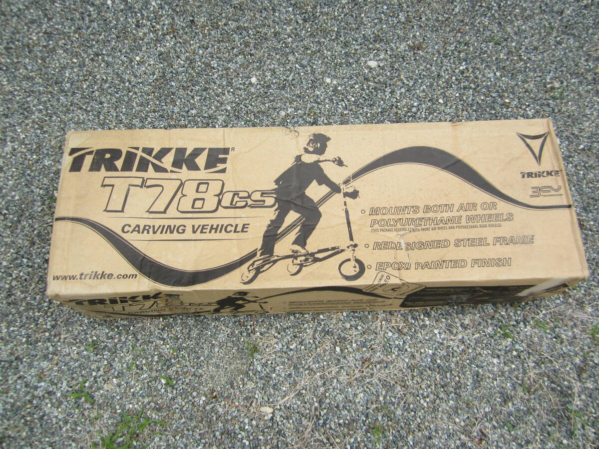 TRIKKE（トライク）三輪 キックボード系　USA　新品同様　箱あり_画像7