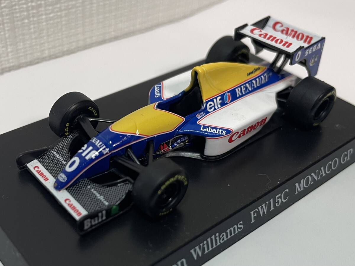 1/64 京商 Canon Williams FW15C Monaco GP_画像2