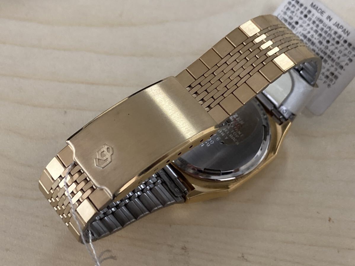 ⑤ シチズン デジアナ タグ付き デッドストック品 腕時計 CITIZEN デジタル ビンテージ アンティーク アナデジ の画像6