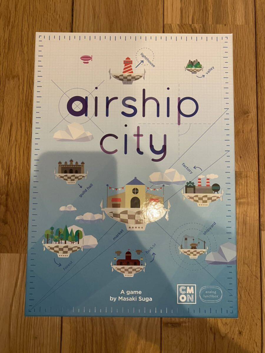 Airship city 飛行船都市　ボードゲーム 英語版　和訳ルールあり_画像1
