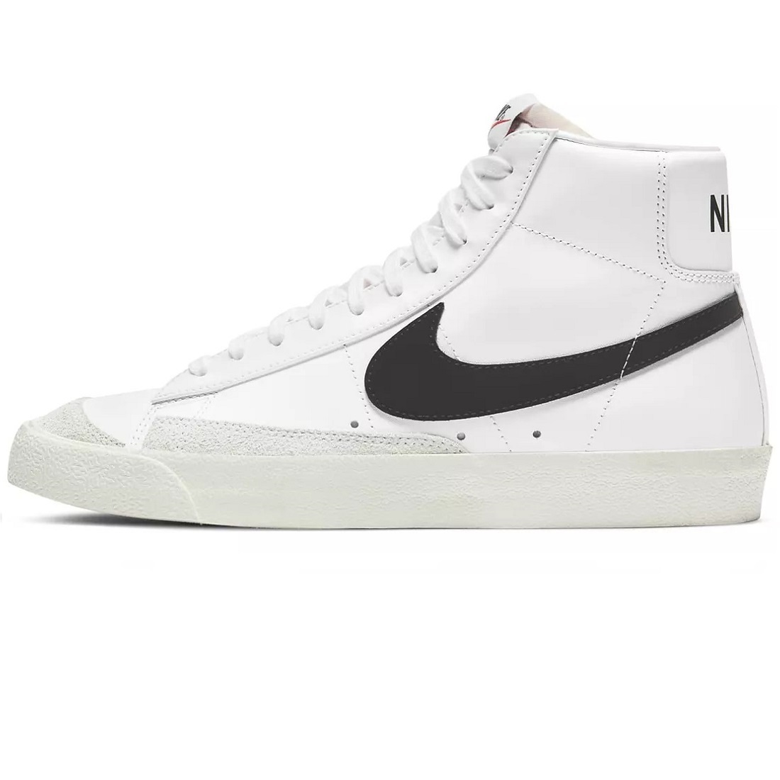 ☆NIKE BLAZER MID '77 VNTG 白/黒 27.5cm ナイキ ブレーザー ミッド 77 ヴィンテージ ブレザー BQ6806-100_画像3