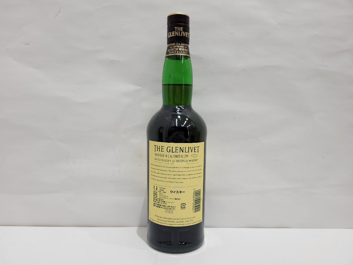 ▼グレンリベット １５年 フレンチオークリザーブ GLENLIVET 700ｍｌ 40％ スコッチウイスキー 古酒▼L000508の画像3