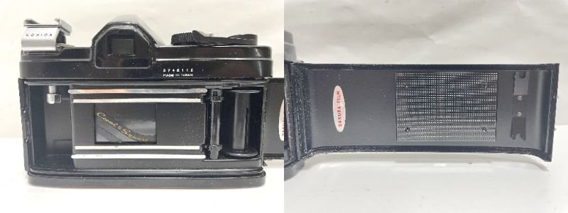 ★KONICA コニカ 一眼 フィルムカメラ FP レンズ付き 52mm 動作未確認 ジャンク★003941_画像6