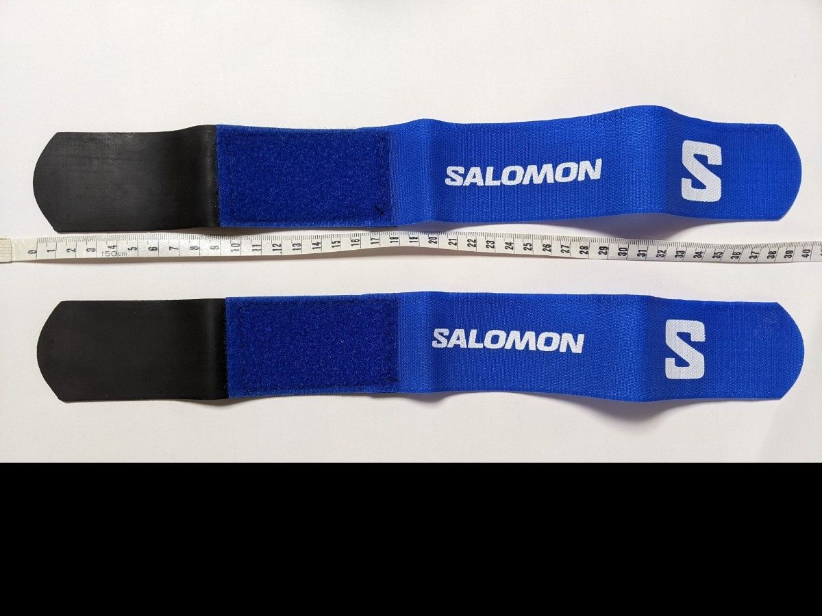 SALOMONサロモン　スキーバンド　スキーストラップ　ベルクロ1セット（2個）
