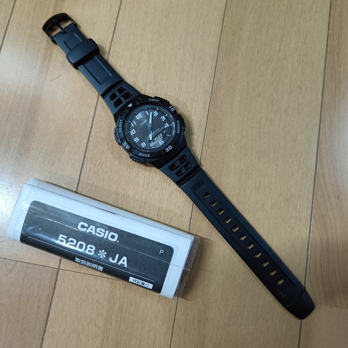 CASIO collection AQ-S800W カシオ ソーラー腕時計_画像2