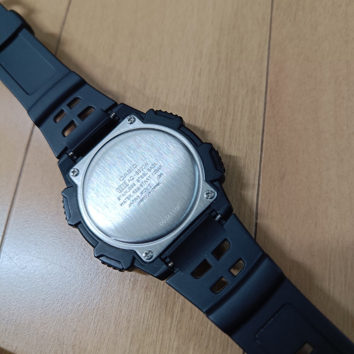 CASIO collection AQ-S800W カシオ ソーラー腕時計_画像4