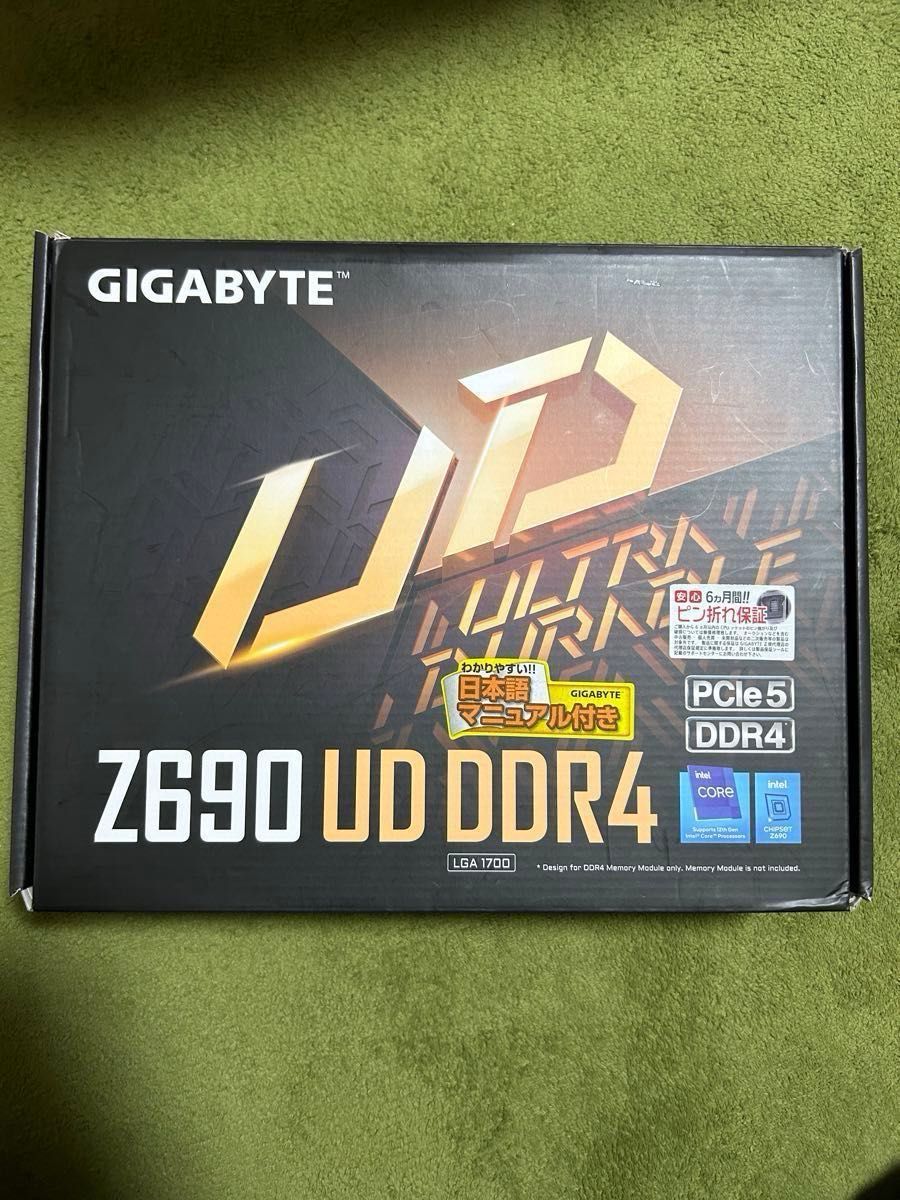 GIGABYTE Z690 UD DDR4マザーボード　ピン修正あり　動作確認済み　bios最新