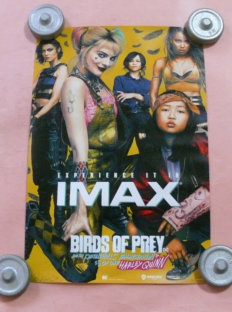 ミニIMAXポスター/マーゴット・ロビー「ハーレイ・クインの華麗なる覚醒 BIRDS OF PREY」キャシー・ヤン監督(kimu)_画像1