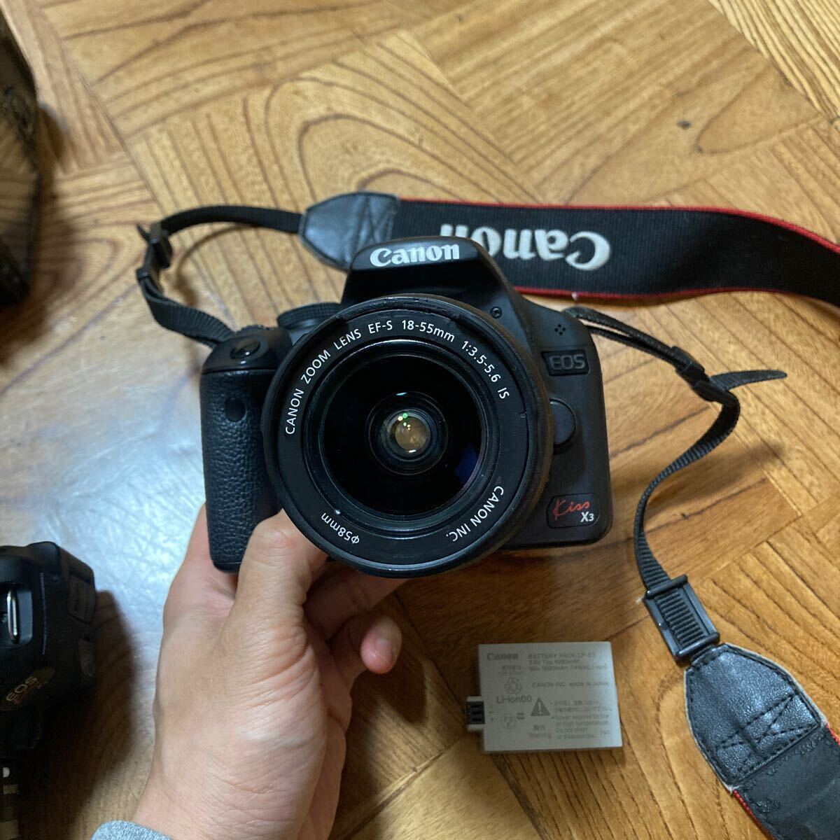 Canon 一眼レフ デジタルカメラ レンズ カメラ まとめ売りEOS 　Kiss　X5 X3_画像6