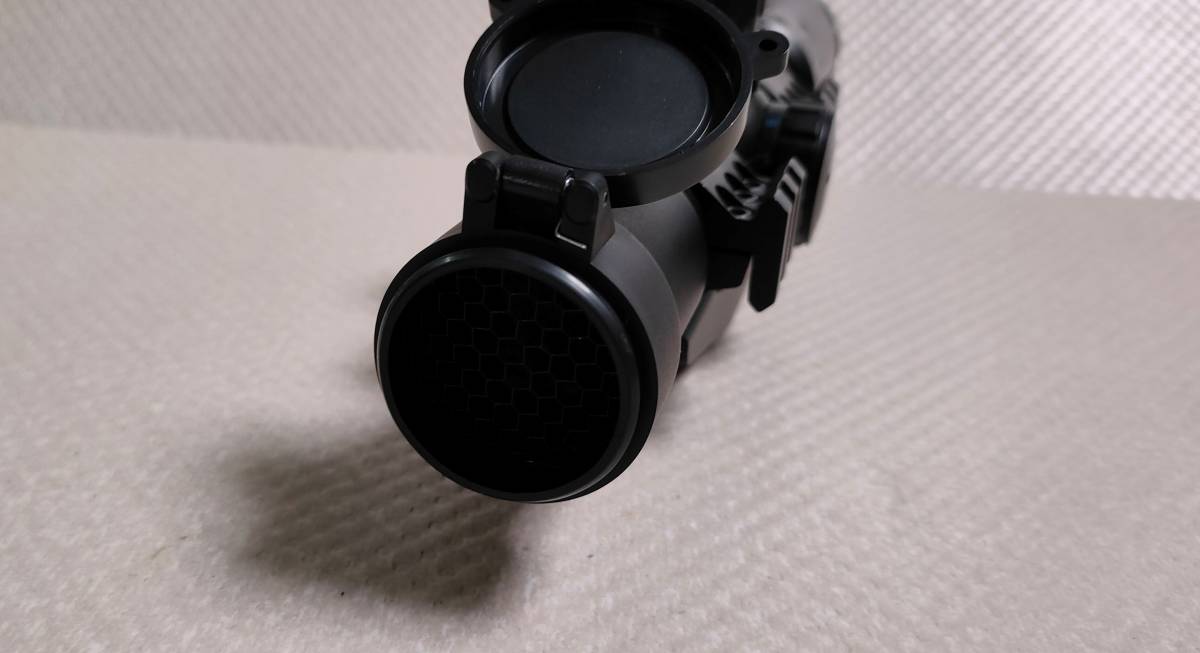 直径35ｍｍ スコープキャップ & キルフラッシュ セット レンズ保護 サンシェード スコープシールド バトラーキャップ レンズプロテクター_画像6