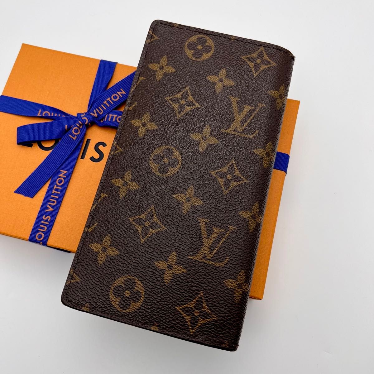 LOUIS VUITTON ルイヴィトン モノグラム 長財布 ポルトフォイユ ブラザ カード入れ 50