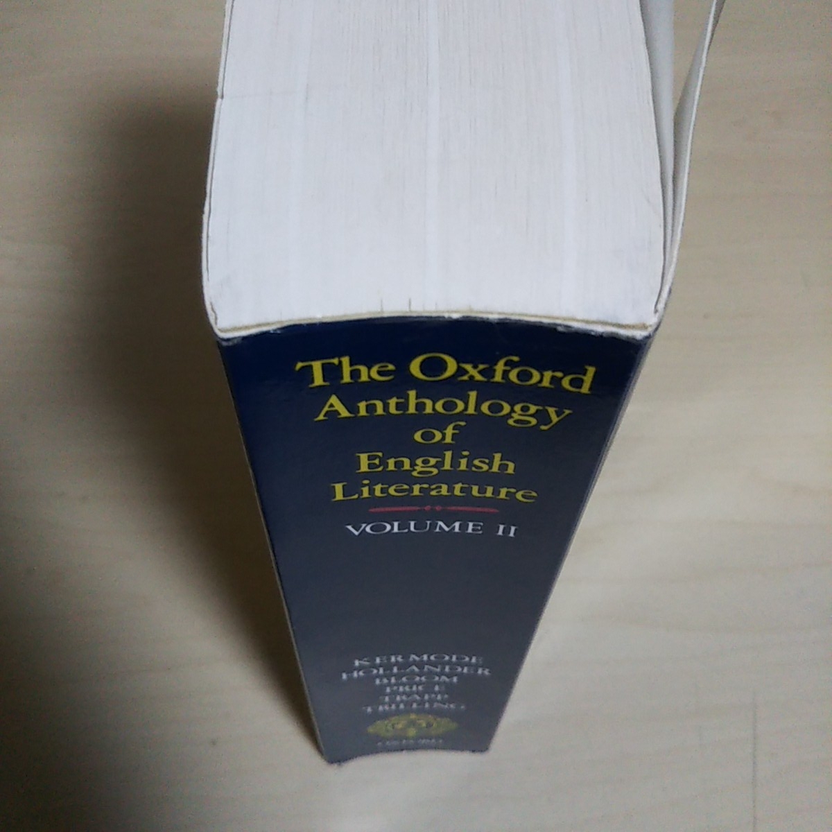 洋書 英語版 Oxford Anthology of English Literature: 1800 To the Present Frank Kermode 英文学 中古