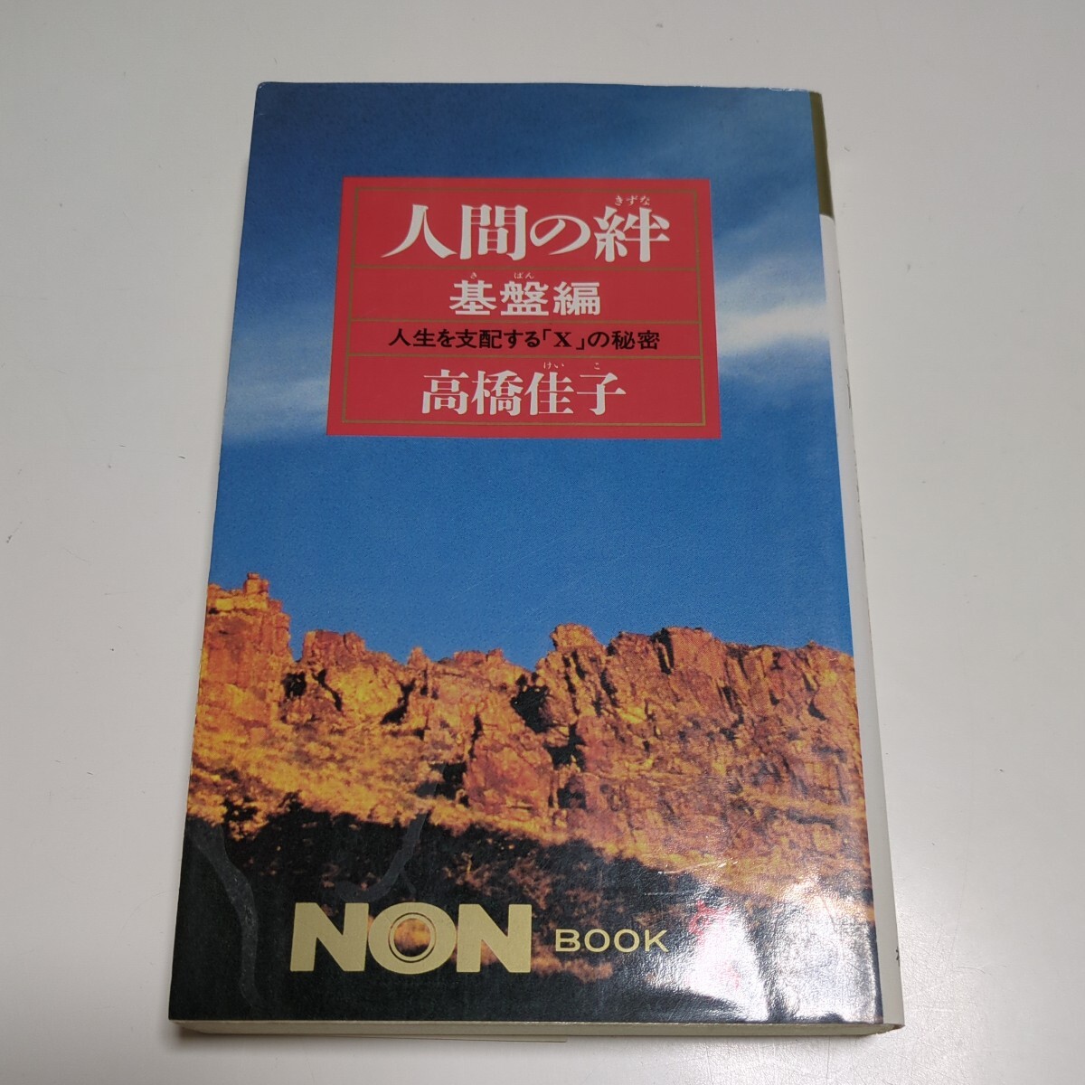 人間の絆 基盤編 人生を支配する「X」の秘密 高橋佳子 祥伝社 中古 NON BOOK 01001F026_画像1